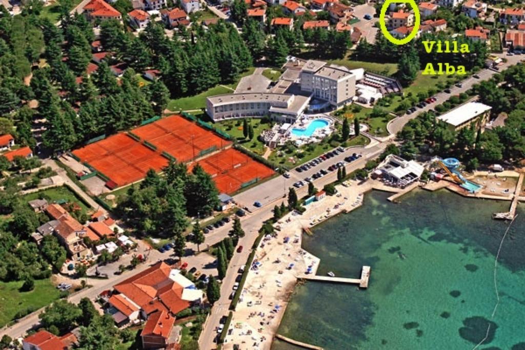 Apartments Villa Alba Пореч Екстер'єр фото